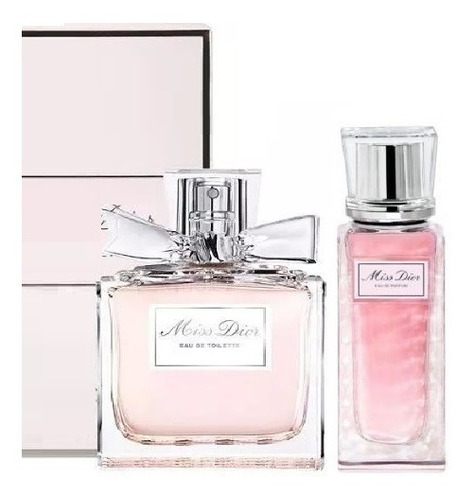 Kit Perfume Eau De Toilette Dior Blooming Roller Bouquet Small Dior Feminino Viagem Travel Versão Bolsa