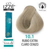 Tinte Profesional Izzé Gz10.1 Rubio Extra Claro Cenizo 90gr 
