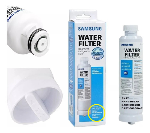 Filtro Samsung Original Haf-cin/exp Da29-00020b Da97-08006a1