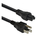 Cable De Poder Trebol 3 Metros Para Cargador De Portatil