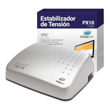 Estabilizador Tension P/1 Pc 4 Tomas Stand Px10 1100v By Stg