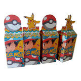 Pokemon Pikachu Dulcero Caja Lechera 30pz 