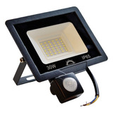 Reflector Led 30w Sensor Movimiento Exterior Intemperie