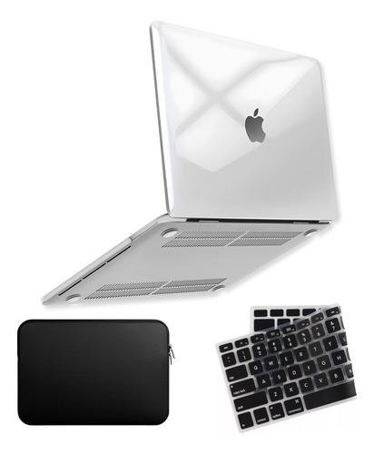 Kit Capa Macbook Pro 15  A1398 +neoprene +película Teclado