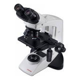 Microscopio Binocular Para Laboratorio Luz Led Labomed Cxl® Color Negro