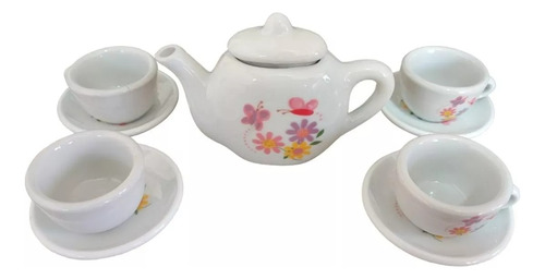 Set Mini Tetera Juego Te Profesional Porcelana Elegante