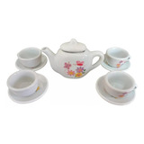 Set Mini Tetera Juego Te Profesional Porcelana Elegante