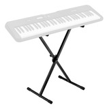 Soporte Tipo Tijera Simple Para Piano Teclado Carlsbro Metal