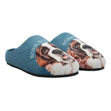 Pantufla Hombre Hp Slipper Bernard Azul