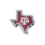 Emblema Elektroplate Texas A&m (forma De Tx Con Color)