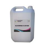 Glicerina Pura Vegetal X20 Kg 