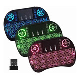 Mini Teclado Inalambrico Mouse Pad Usb Smartv Tvbox Xbox Pc