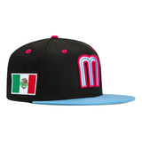 Gorra New Era Mexico Mundial Beisbol 59fifty Negro Azul