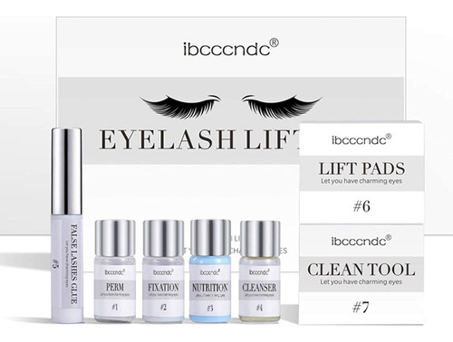 Kit Eyelash Lifting Para Rizado De Pestañas Permanente