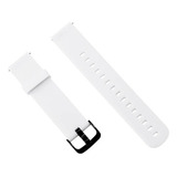 Pulseira De Silicone Gold Compatível Amazfit Bip U Pro A2008 Cor Branco