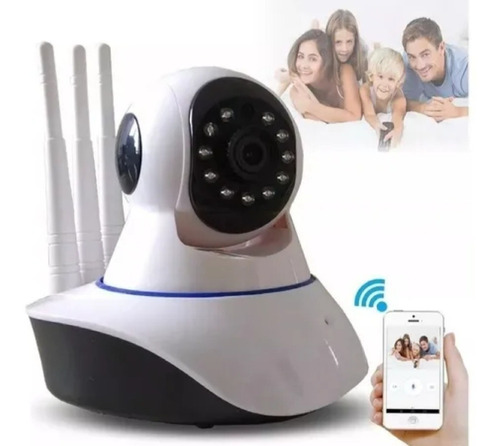 Camara Wifi Smart Net Seguridad Wifi 3 Antenas