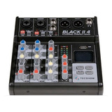 Consola Tecshow Black Ii 4 De Mezcla