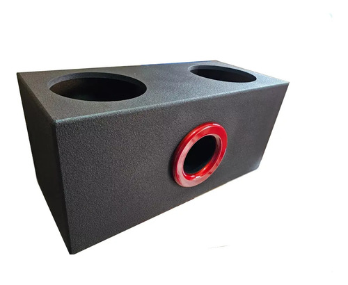 Cajón Calculado Para 2 Subwoofers Rks1204os 12 Port Mdf 36hz