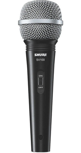 Microfone Dinamico Shure Sv100 Multifuncional Original