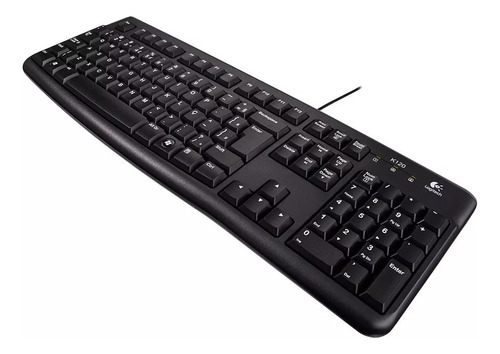 Teclado Logitech K120 Qwerty Português Cor Preto