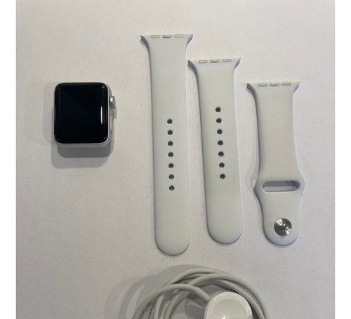 Applewatch Series3 - Aluminio Plata 38 Mm - Correa Blanca