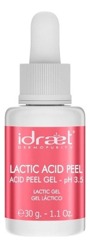 Ácido Láctico Gel Lactic Acid Peel Ph 3,5 Peeling Idraet 30g