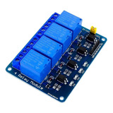 Modulo Relevadores Relay 4 Canales 5v