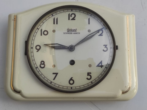 Reloj De Pared Antiguo Alemán Marca Garant