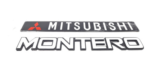 Emblema Mitsubishi Montero Dakar ( Incluye Adhesivo 3m) Foto 2