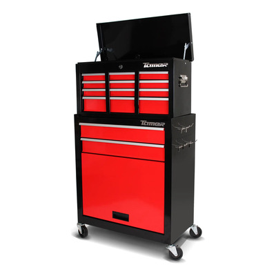 Estante Y Caja Para Herramientas (combo) - Rojo