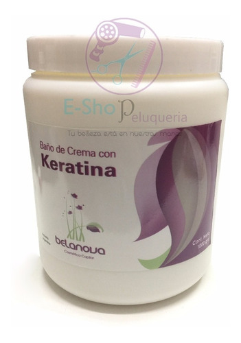 Baño De Crema De Keratina Belanova 1 Kg