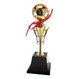 Trofeo Esférico De Fútbol, Balón Dorado, Trofeo De 39cm