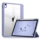 Estuche Smart Case Cristal Para iPad Air 4 10.9 Espacio Pen