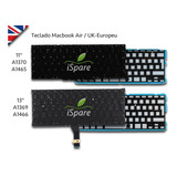 Ispare Teclado Macbook Air Backlight Europeu Uk