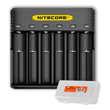 Nitecore Q6 Six Slot 2a Universal Li-ion / Imr Cargador De B