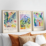 Cuadros Henri Matisse Flower #3 Set X3