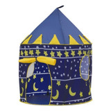 Carpita Casita Infantil Casa Castillo Plegable Juego Azul