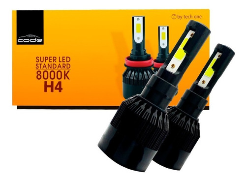 Kit Super Led Techone  8000k 12v Code H1/h3/h7/h11/hb3/hb4