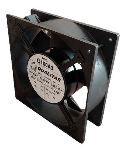 Mini Ventilador Qualitas Q160a3 162x162x55 - 127/220v 