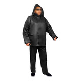 Traje Agua Campera Pantalon Impermeable Waterdog Negro