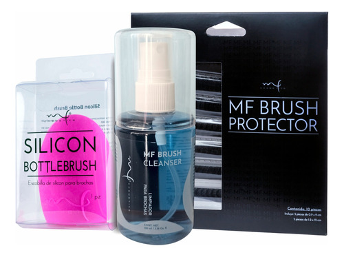 Kit Limpiador De Brochas Marifer Cosmetics Profesional