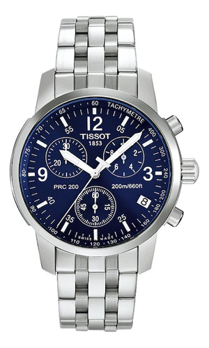 Oferta Reloj Tissot Prc200 Fondo Azul Acero Stock Ya