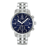 Oferta Reloj Tissot Prc200 Fondo Azul Acero Stock Ya