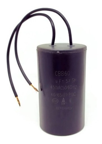 Capacitor 30 Mfd Microfaradios 450voltios 30uf Cable 450v