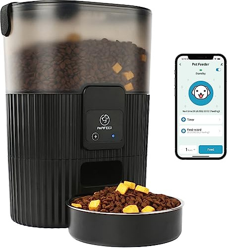 Papifeed Dispensador Automático De Alimentos Para Gatos Con