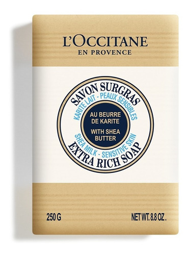 L'occitane® Savon Surgras Karité Lait Peaux Sensibles 250g