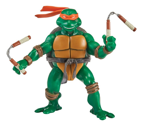 Tortugas Ninja Mutantes Figura R Michelangelo 10cm Original