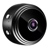 Mini Câmera Espiã Grava Vídeo Faz Foto Escuta Áudio Com App Cor Preta