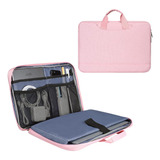 Bolso Organizador Imcomor Funda De Laptop Lona ,15,6 , Rosa