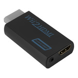 Convertidor Para Wii A Hdmi Adaptador De Audio Full Hd 1080p